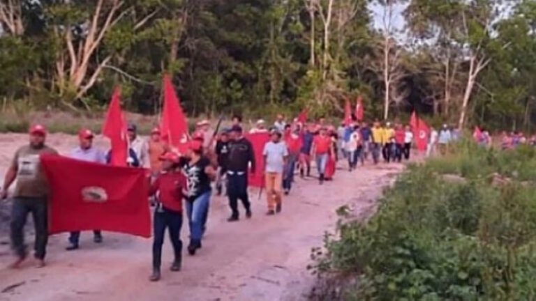 Invasão de terras na Bahia - 27/02/2023 |  Foto: Reprodução/MST