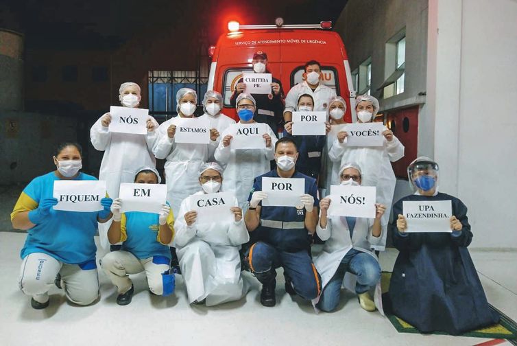 TRÊS ANOS DE PANDEMIA - Três anos depois, profissionais de saúde ainda sentem peso da pandemia. Foto: Arquivo Pessoal