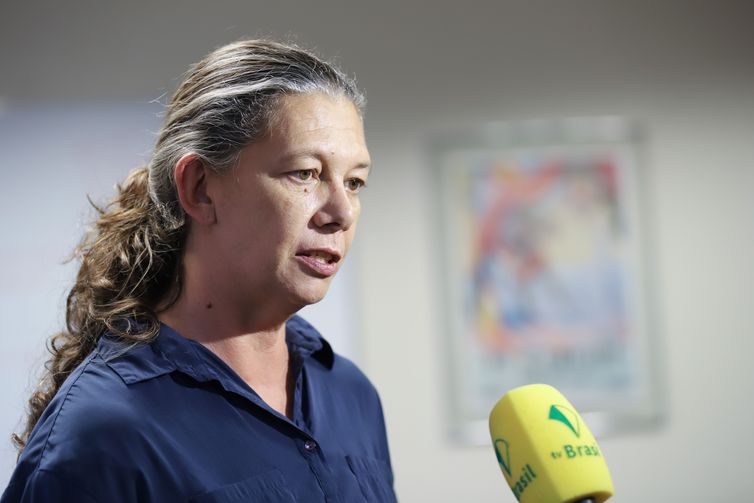 Brasília (DF), 10/05/2023 - Ministra dos Esportes Ana Moser fala sôbre aprovação da Lei Geral do Esporte. .Foto: Wilson Dias/Agência Brasil