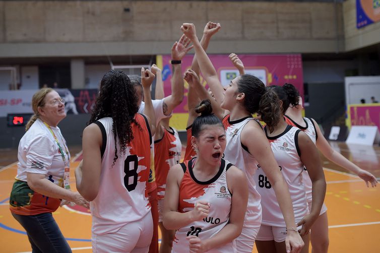 16.09.2023- Jogos da Juventude 2023 - Ribeirao Preto (SP) - de 01 a 16 de Setembro - Basquete Feminino - 1 Divisao - Final - SP X PR - Foto:Alexandre Loureiro/COB