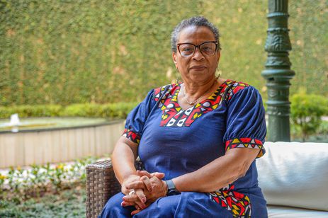 Rio de Janeiro (RJ), 15/09/2023 – A coordenadora geral da ONG Criola, Lúcia Xavier posa para fotografia para a Agência Brasil. 
Foto:Tomaz Silva/Agência Brasil