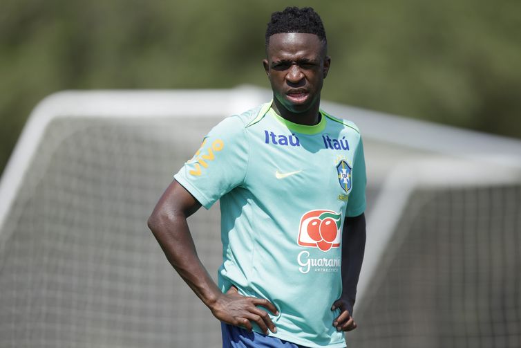 Vinicius Júnior - seleção brasileira - treino Orlando 2024