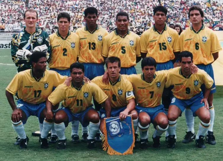 seleção brasileira tetracampeã, copa do mundo de 1994, foto oficial