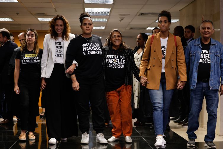 Rio de Janeiro (RJ), 31/10/2024 - Tribunal do Júri do Rio condena Ronnie e Élcio por assassinar Marielle e Anderson. Foto: Tânia Rêgo/Agência Brasil